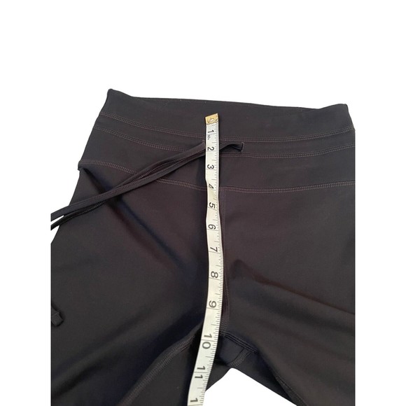 GIRLFRIEND COLLECTIVE Diana‎ Drawstring Black Bike Shorts Women’s Size Small - Picture 7 of 9